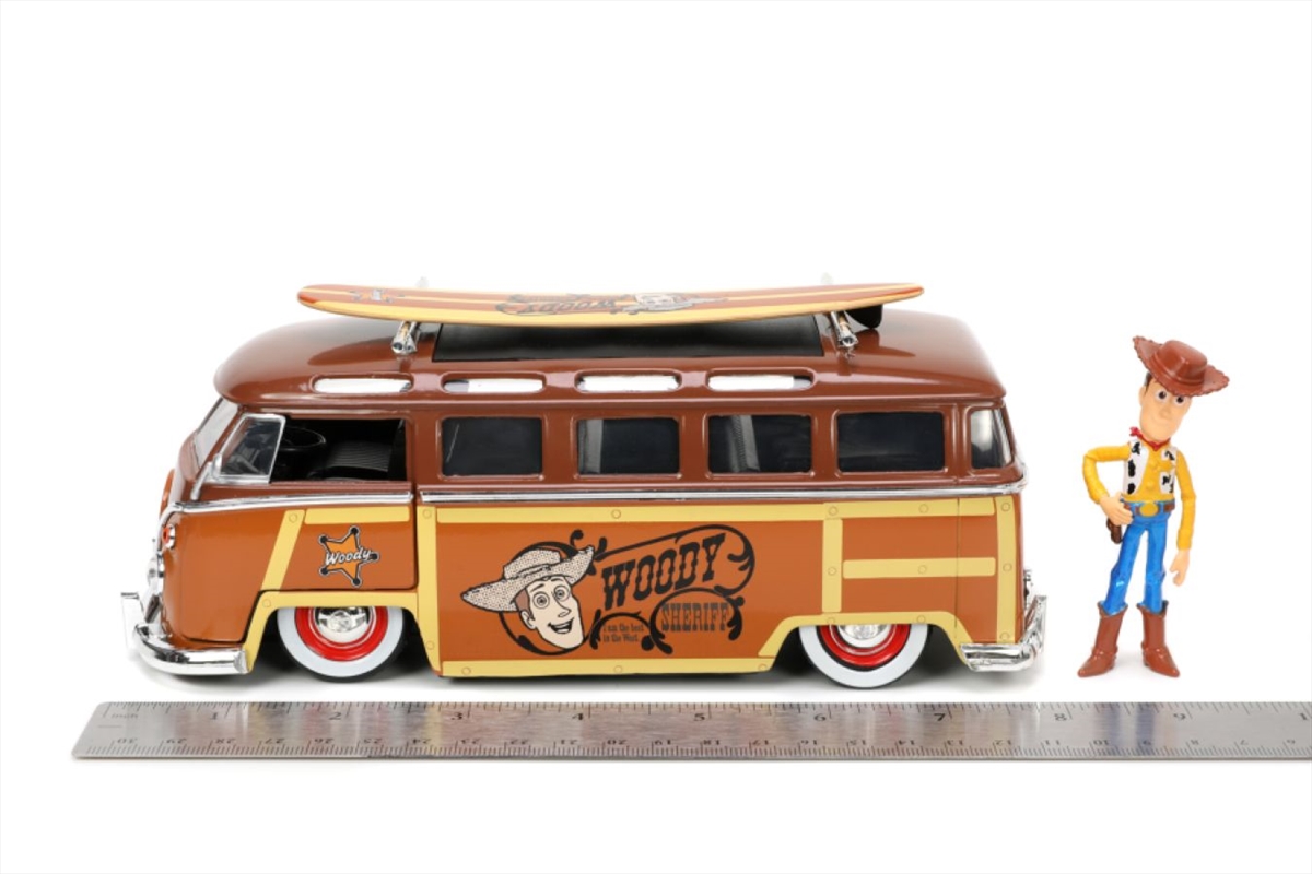 Toy Story - 1962 Volkswagen Bus 1:24 with Woody Diecast Figure/Product Detail/Figurines