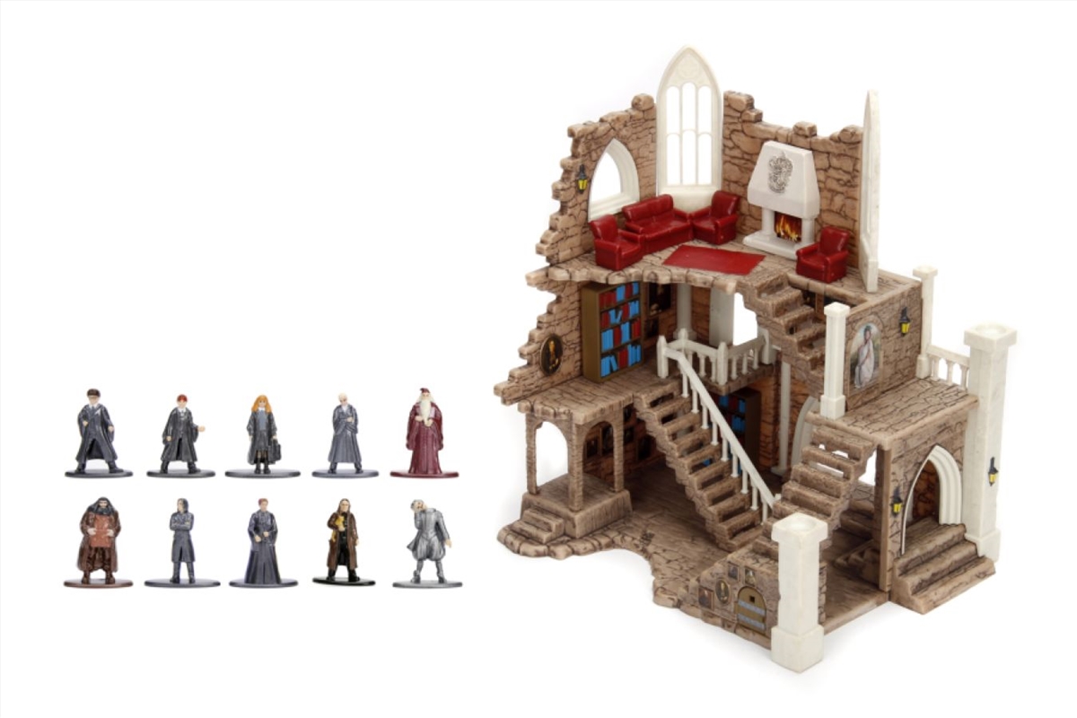 Harry Potter - Hogwarts Scene with 10 Nano MetalFig Play Set/Product Detail/Figurines