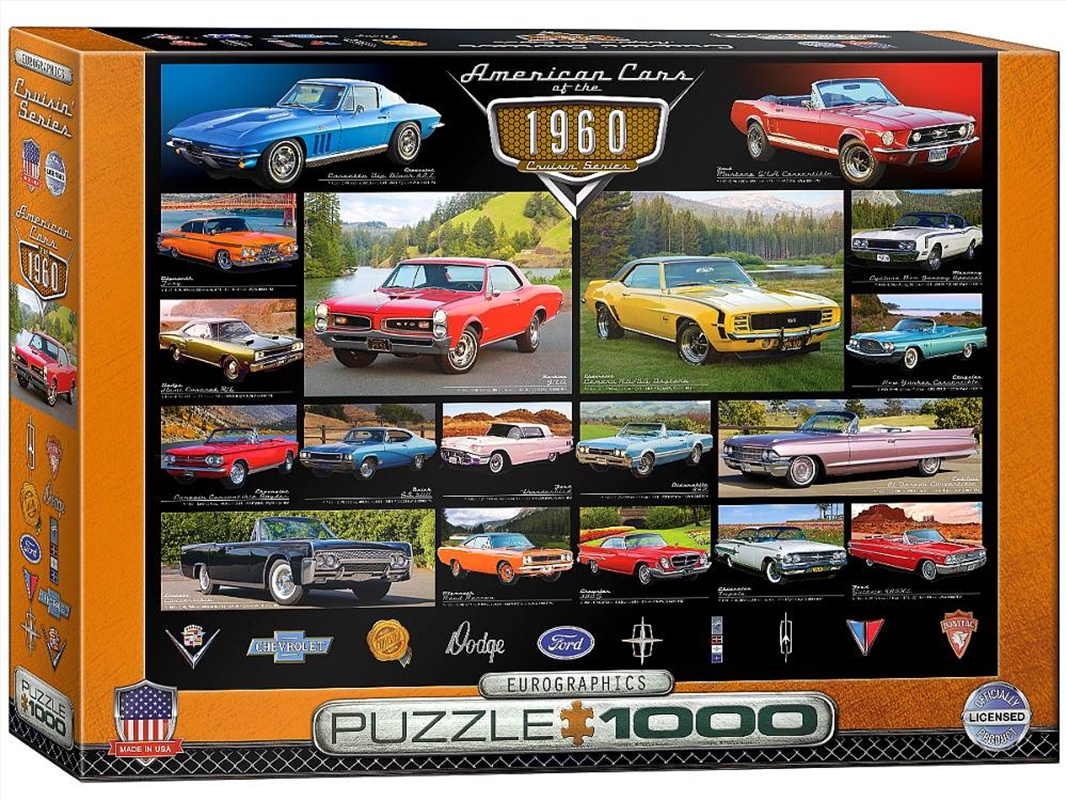 Cruisin' Classics 1960s 1000 Piece/Product Detail/Jigsaw Puzzles
