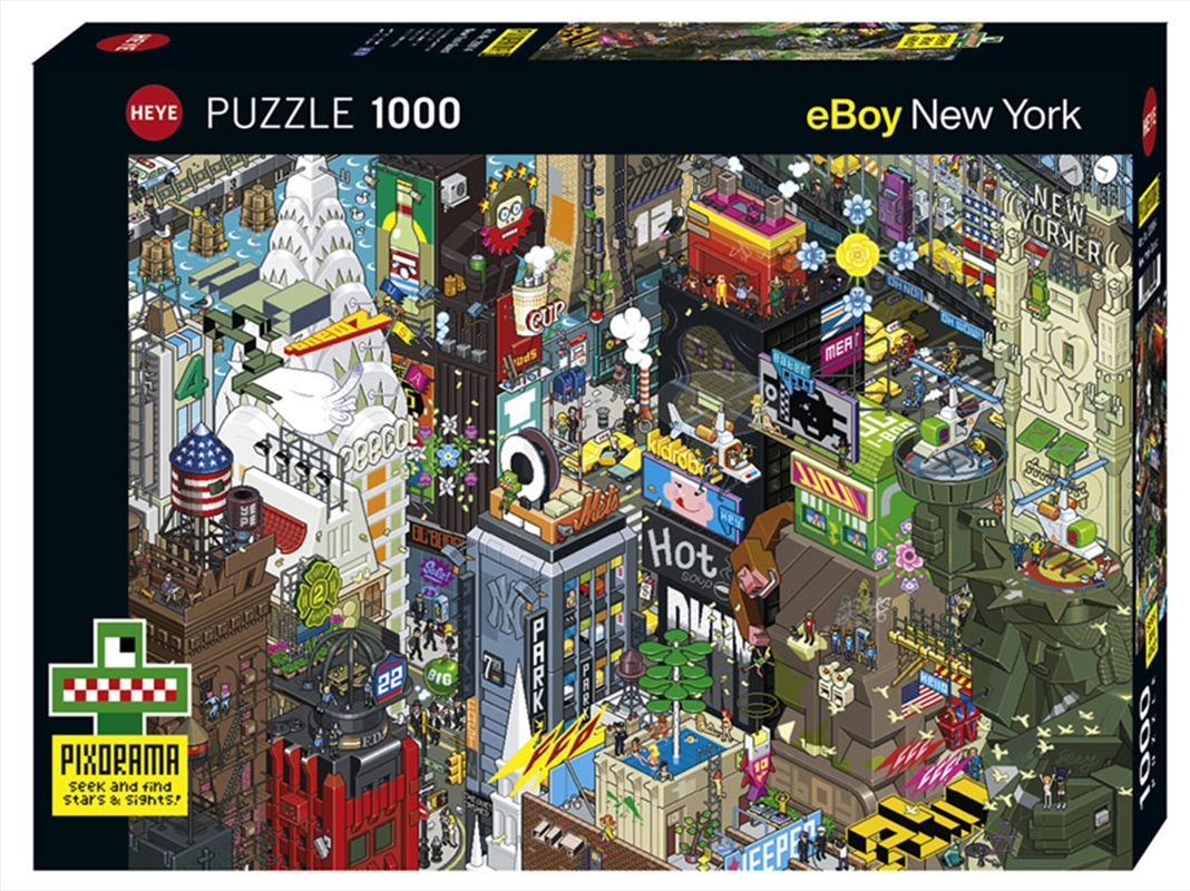 Eboy New York Quest 1000 Piece/Product Detail/Jigsaw Puzzles