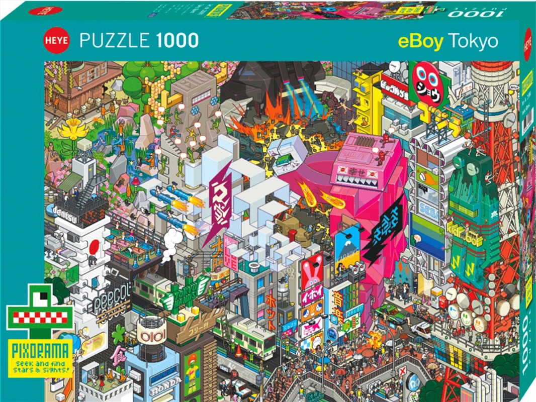 Eboy Tokyo Quest 1000 Piece/Product Detail/Jigsaw Puzzles