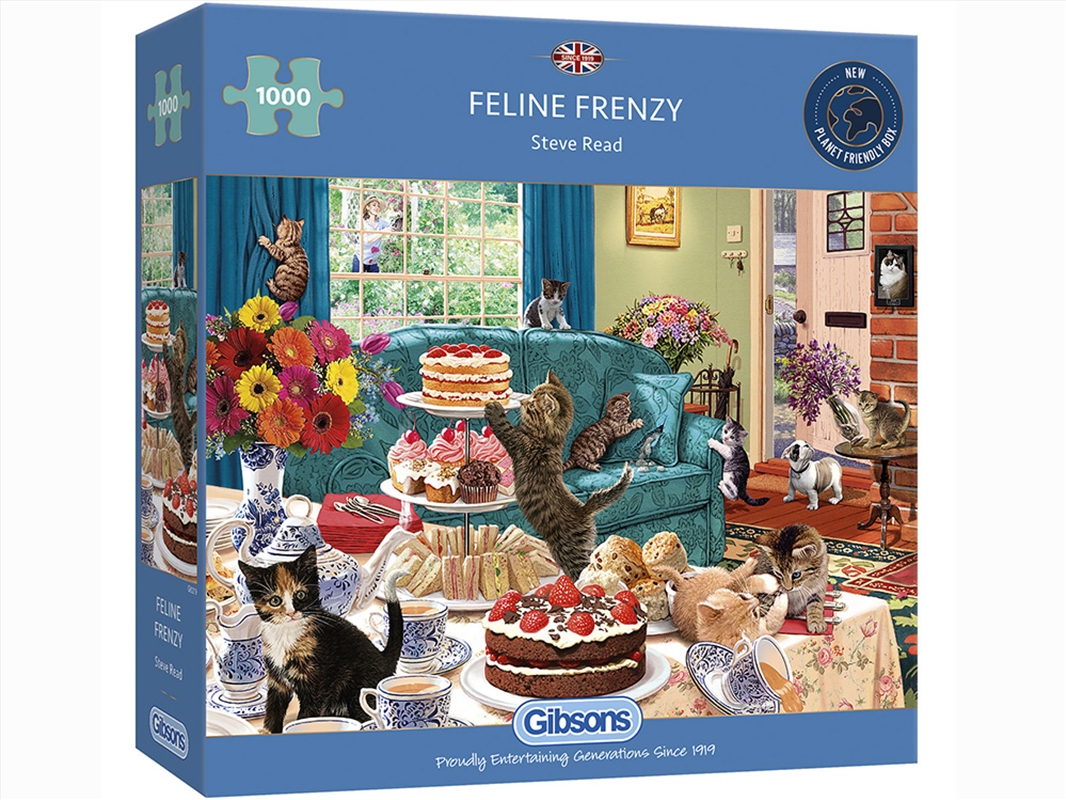Feline Frenzy 1000 Piece/Product Detail/Jigsaw Puzzles