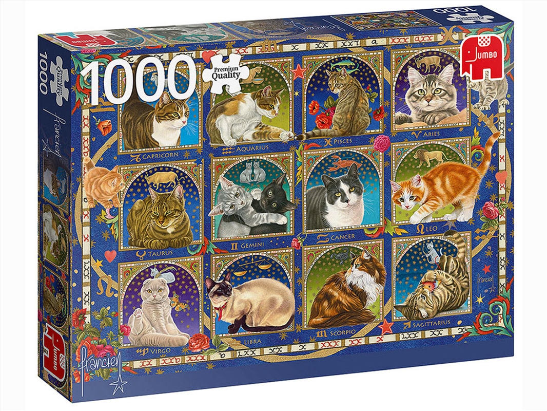 Francien Cat Horoscope 1000 Piece/Product Detail/Jigsaw Puzzles