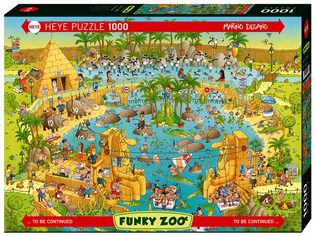Funky Zoo African Habitat 1000 Piece/Product Detail/Jigsaw Puzzles