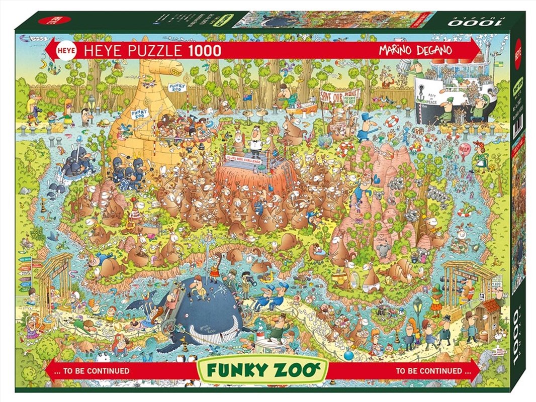 Funky Zoo Australian Habitat 1000 Piece/Product Detail/Jigsaw Puzzles