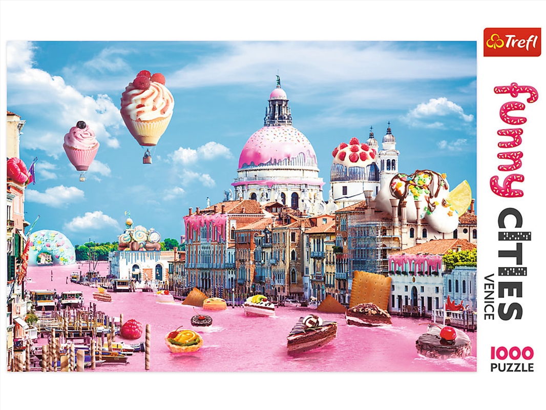 Funny Cities Sweets In Venice 1000 Piece/Product Detail/Jigsaw Puzzles