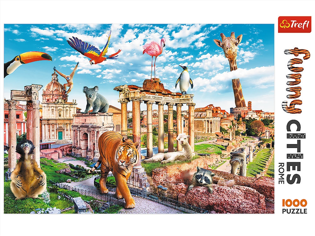 Funny Cities Wild Rome 1000 Piece/Product Detail/Jigsaw Puzzles