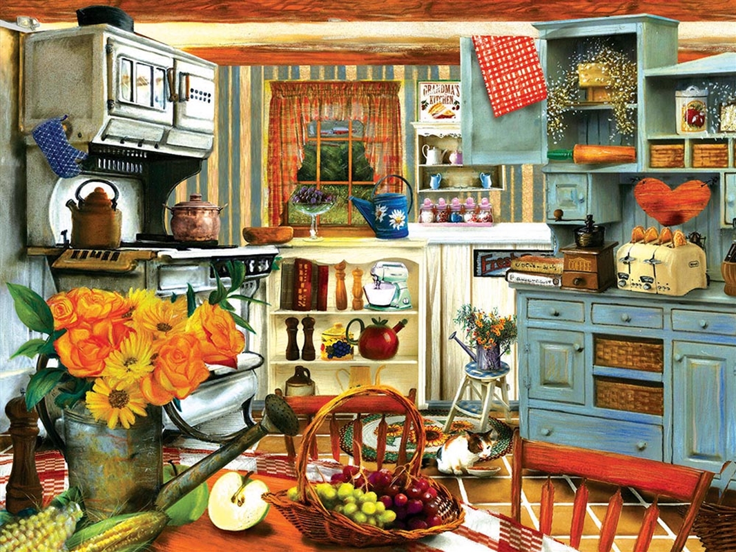 Grandma's Country Kitchen 1000 Piece/Product Detail/Jigsaw Puzzles