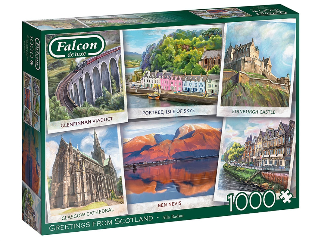 Greetings From Scotland 1000pc/Product Detail/Jigsaw Puzzles