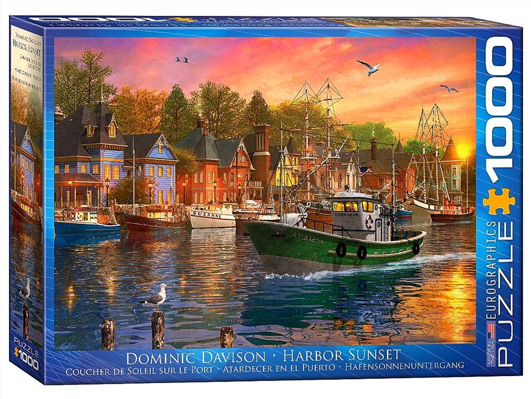 Harbor Sunset 1000 Piece/Product Detail/Jigsaw Puzzles