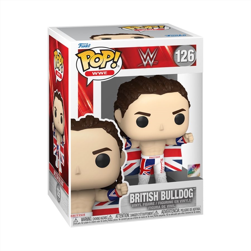 WWE - British Bulldog Pop! Vinyl/Product Detail/Sport