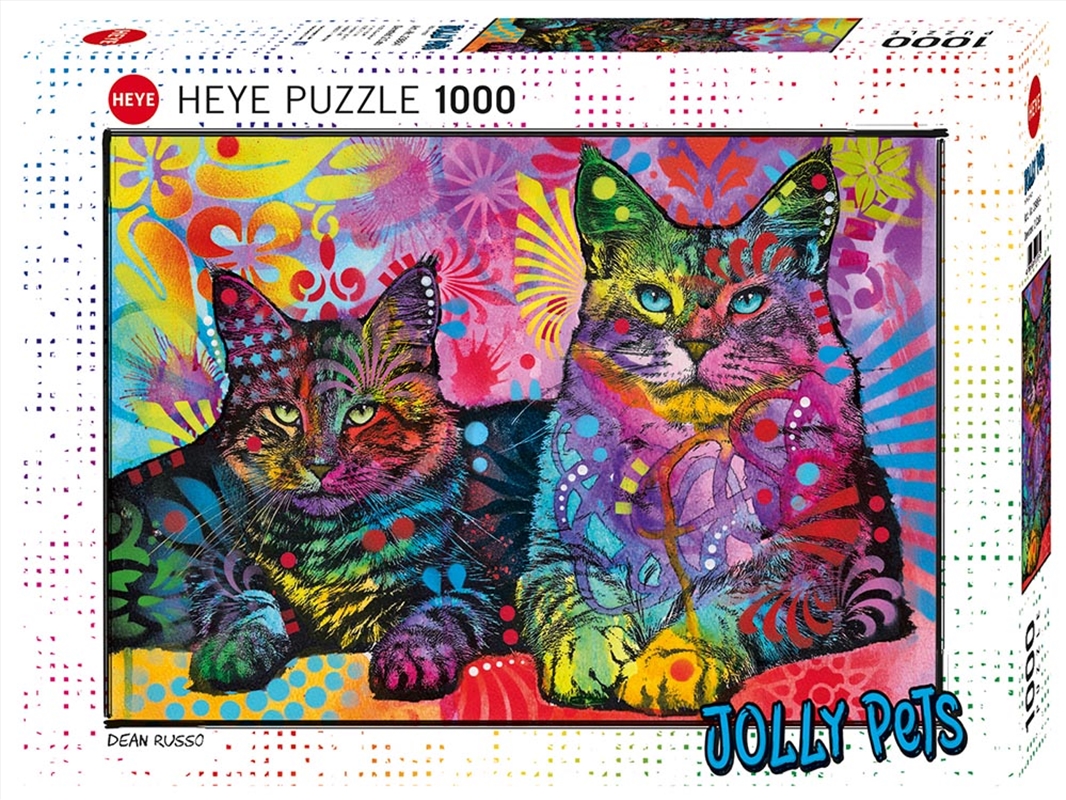 Jolly Pets Devoted 2 Cats 1000 Piece/Product Detail/Jigsaw Puzzles