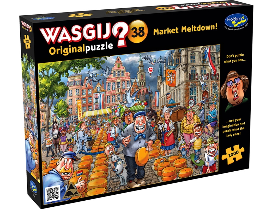 Wasgij Original 38 Market Meltdown 1000 Piece/Product Detail/Jigsaw Puzzles