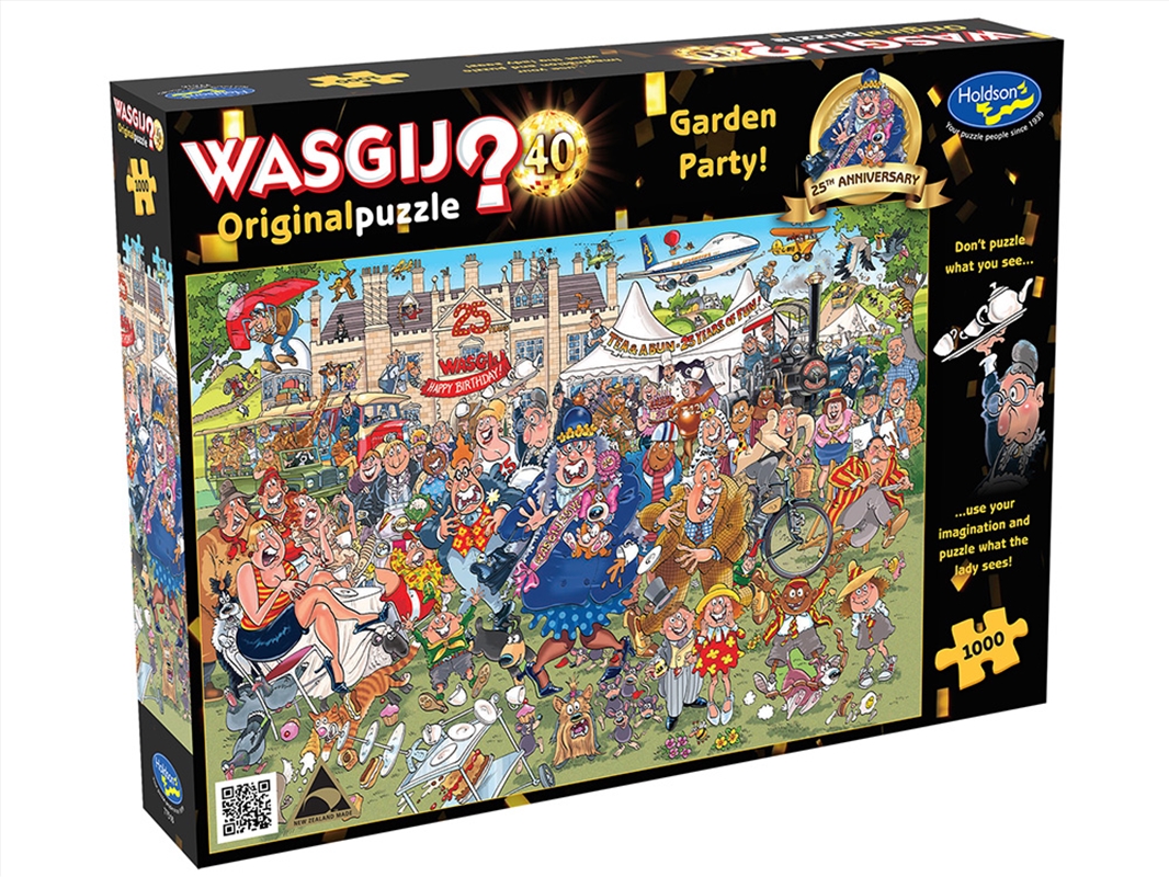 Wasgij Original 40 Garden Pty 1000 Piece/Product Detail/Jigsaw Puzzles