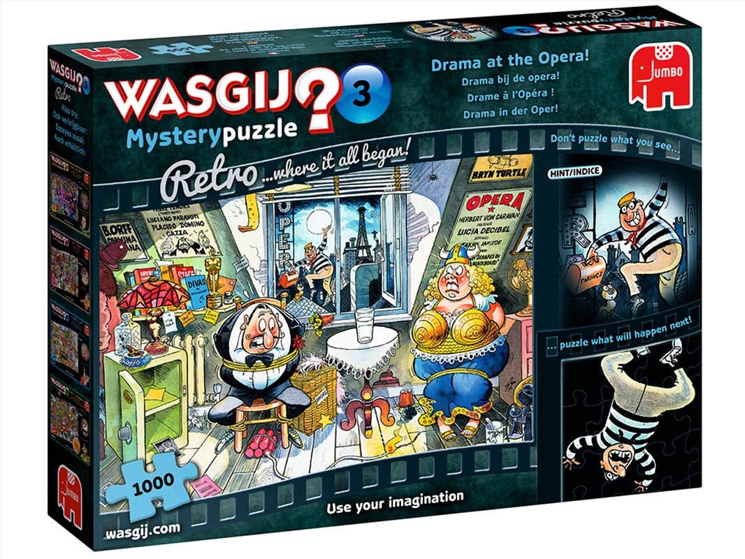 Wasgij Retro Mystery 3 500 Piece XL/Product Detail/Jigsaw Puzzles