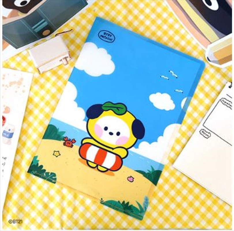 Bt21 Minini A4 Letter Folder Chimmy/Product Detail/Notebooks & Journals
