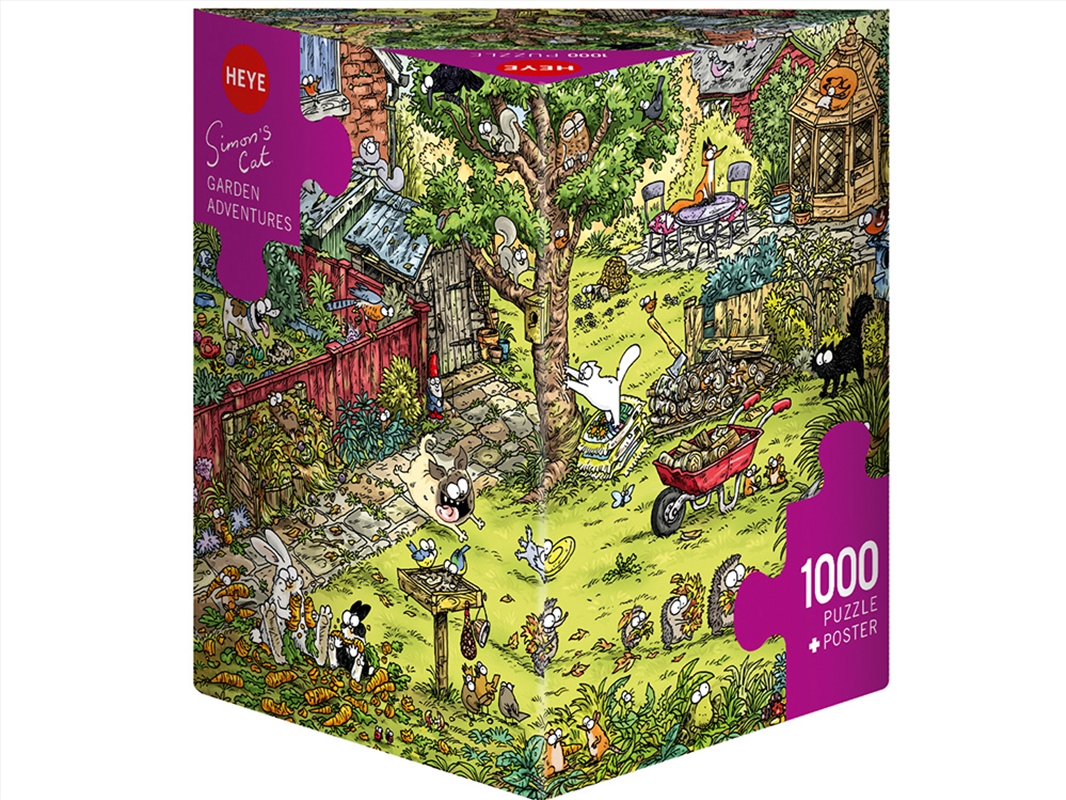 Simon's Cat Garden Adventures 1000 Piece/Product Detail/Jigsaw Puzzles