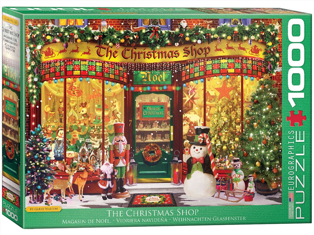 The Christmas Shop 1000 Piece/Product Detail/Jigsaw Puzzles