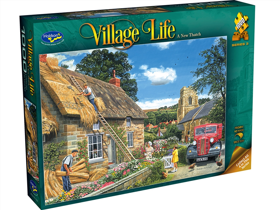 Village Life 3 A New Thatch 1000 Piece/Product Detail/Jigsaw Puzzles
