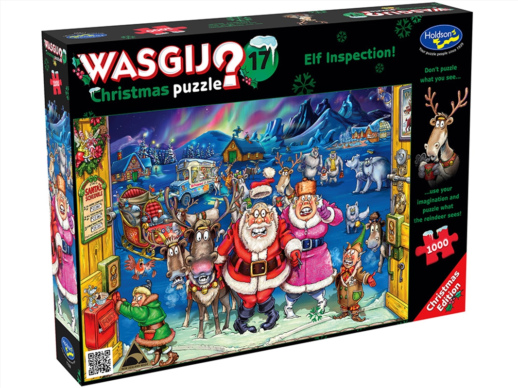 Wasgij Xmas 17 Elf Inspection 1000 Piece/Product Detail/Jigsaw Puzzles