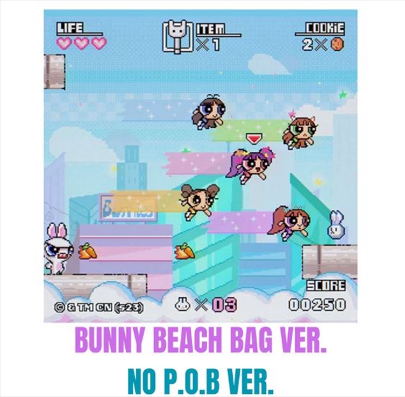 Get Up 2nd Ep Album - Bunny Beach Bag NO P.O.B VER. (RANDOM)/Product Detail/World