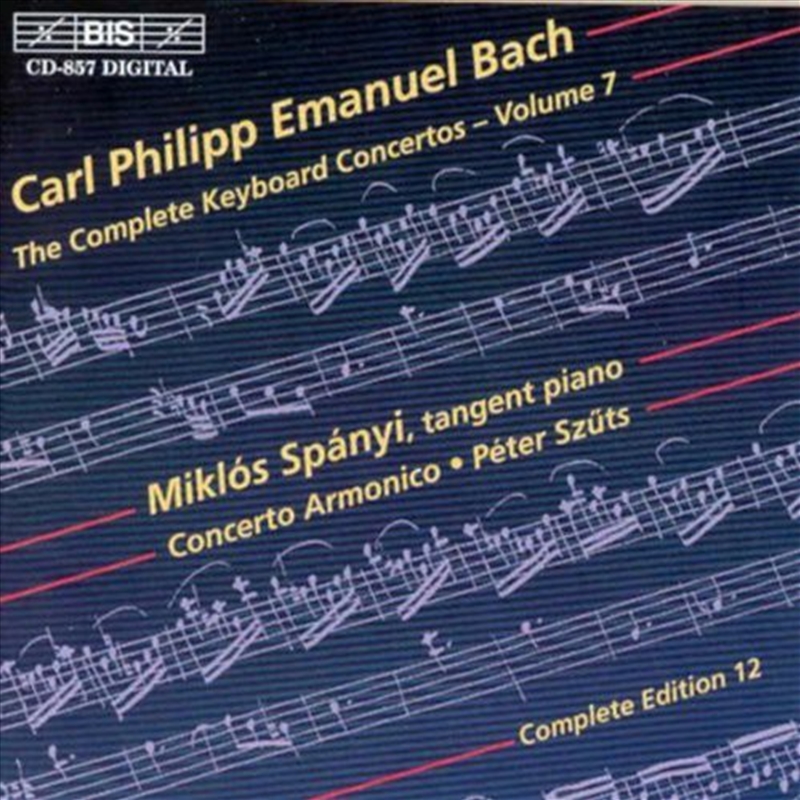 Complete Keyboard Concertos 7/Product Detail/Classical