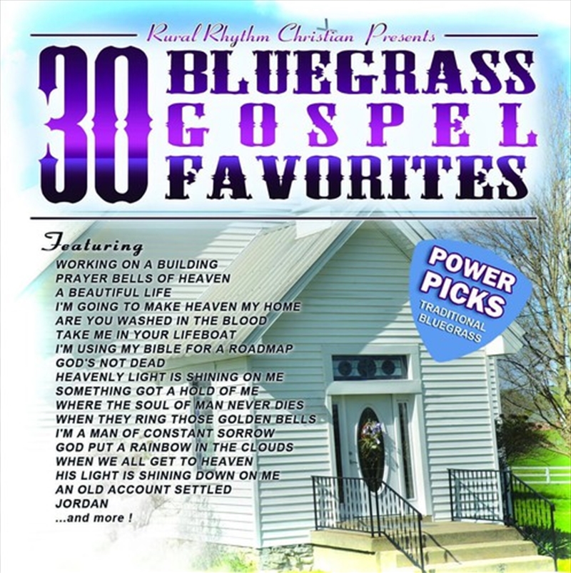 30 Bluegrass Gospel Favorites Power Picks/Product Detail/Folk