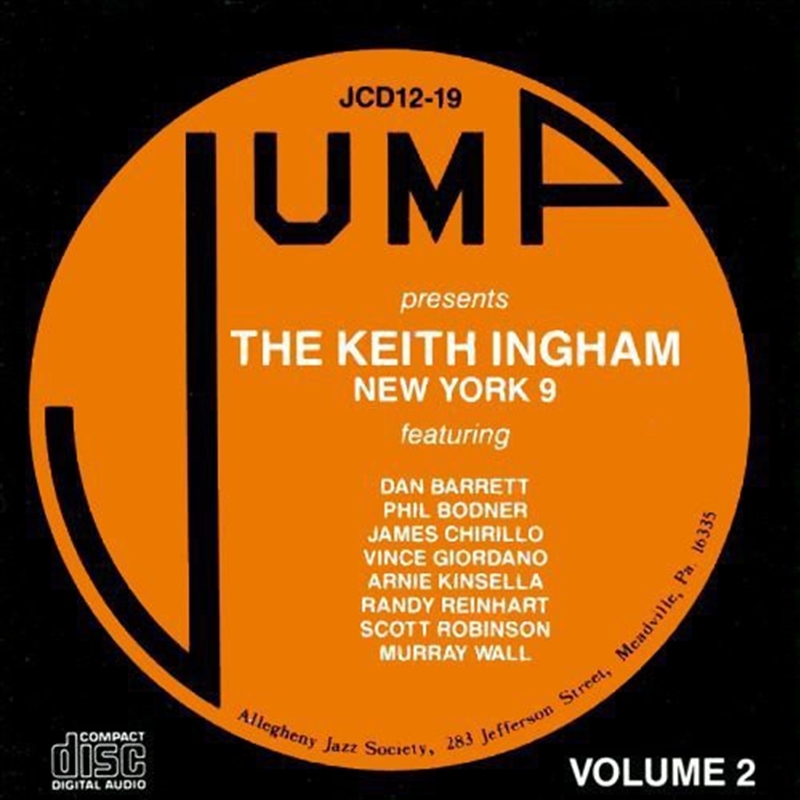 Keith Ingham New York 9 - 2/Product Detail/Jazz