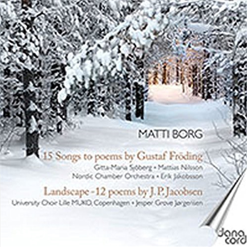 15 Songs To Poems By Gustaf Fr/Product Detail/Classical