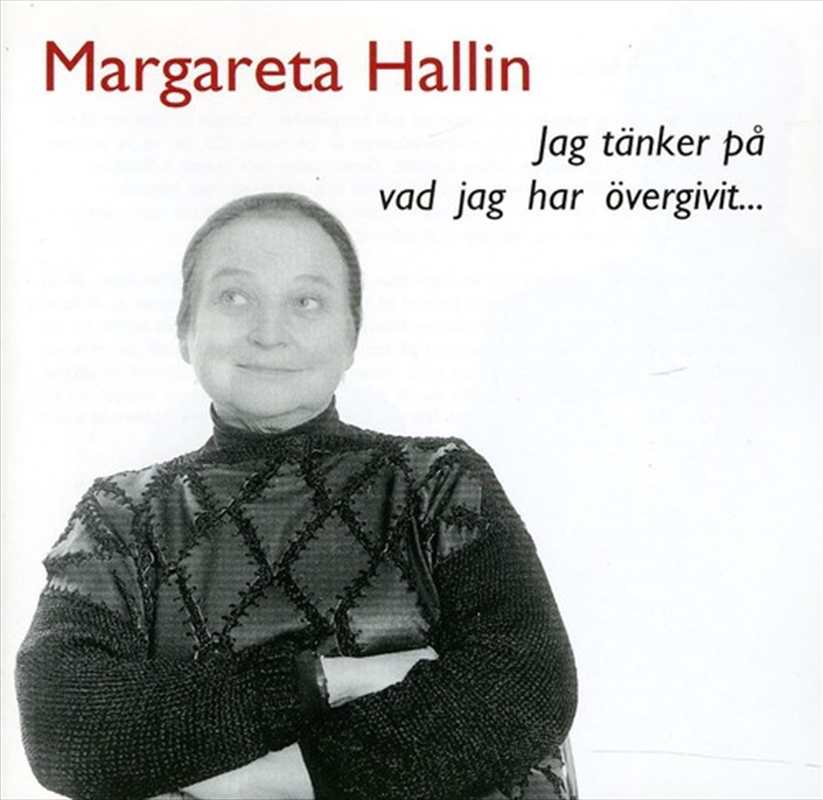 Jag Tanker Pa Vad Jag Har Over/Product Detail/Classical