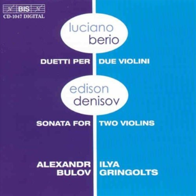 Duetti Per Due Violini / Sonat/Product Detail/Classical