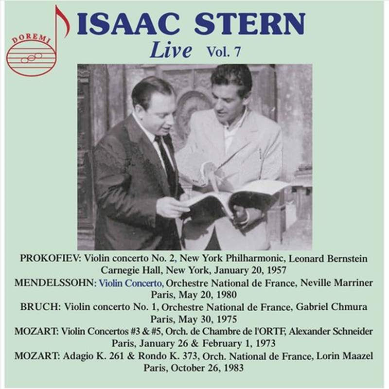 Isaac Stern Live 7/Product Detail/Rock/Pop
