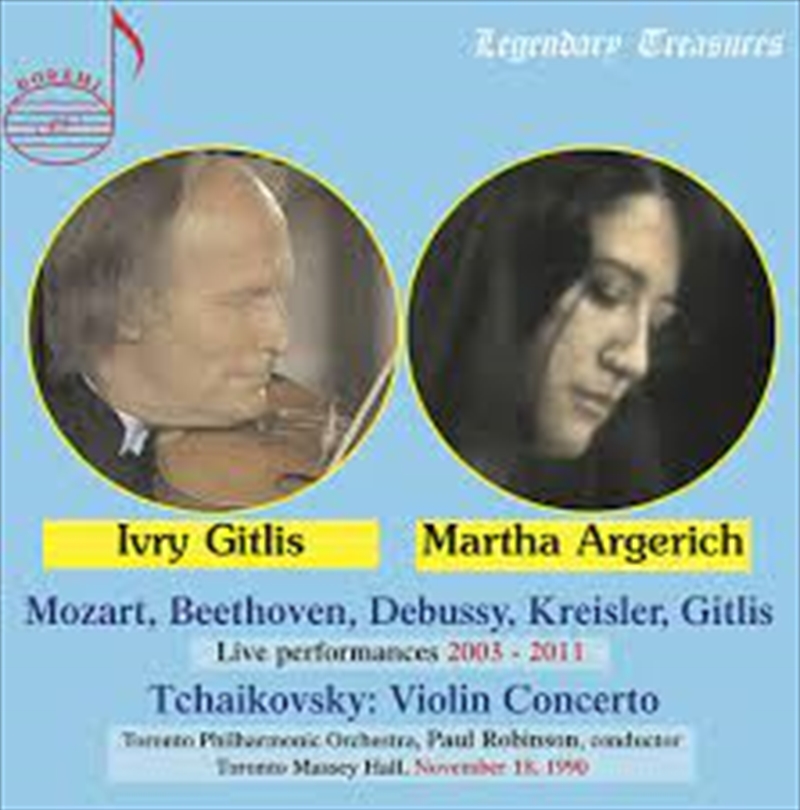 Argerich And Gitlis Live/Product Detail/Classical