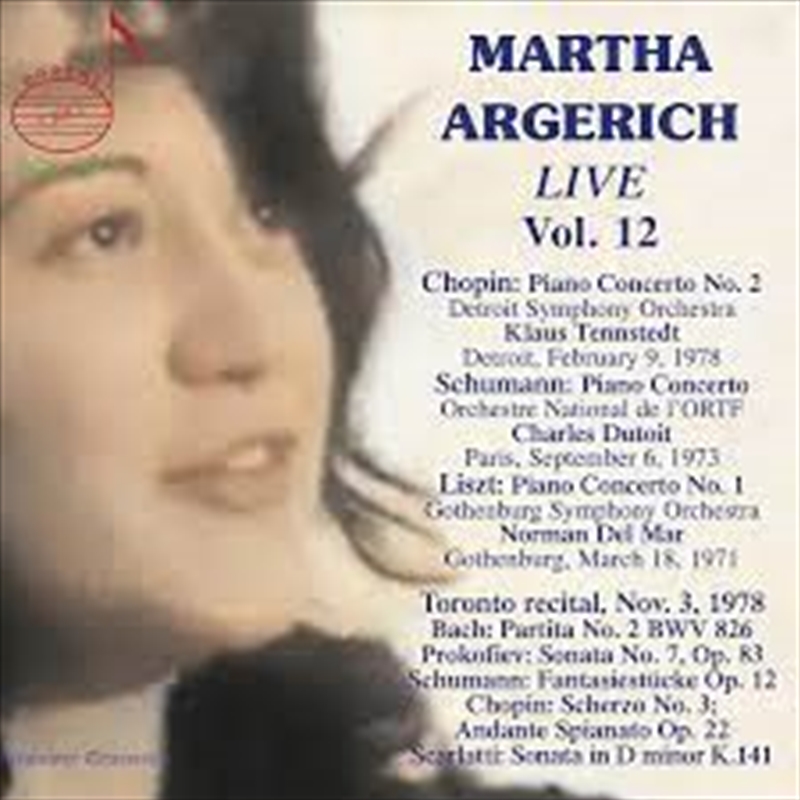 V12: Martha Argerich Live/Product Detail/Classical