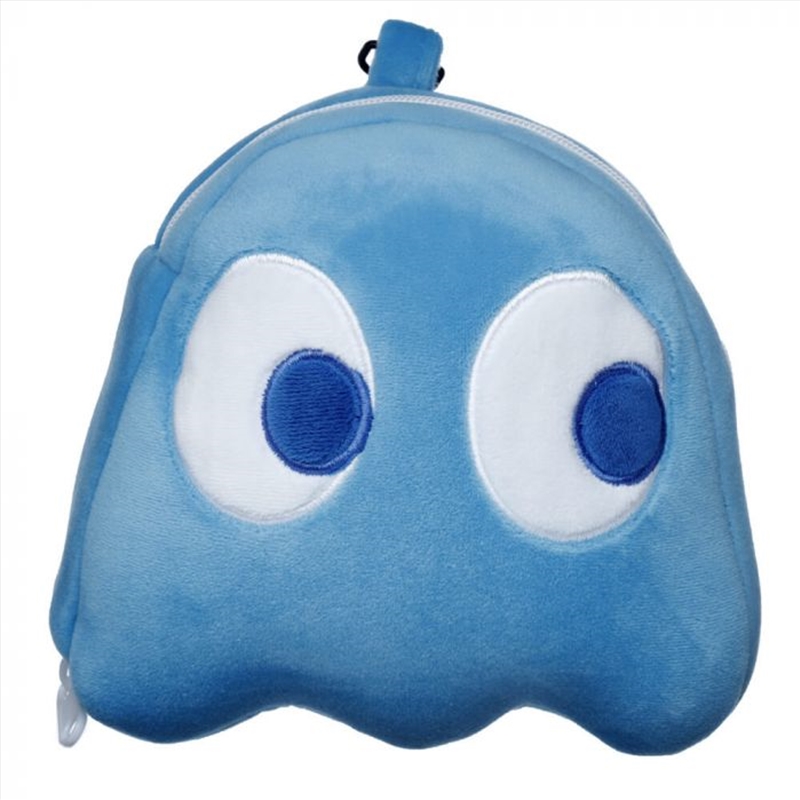 Pac Man Blue Ghost Travel Pillow & Eye Mask/Product Detail/Homewares