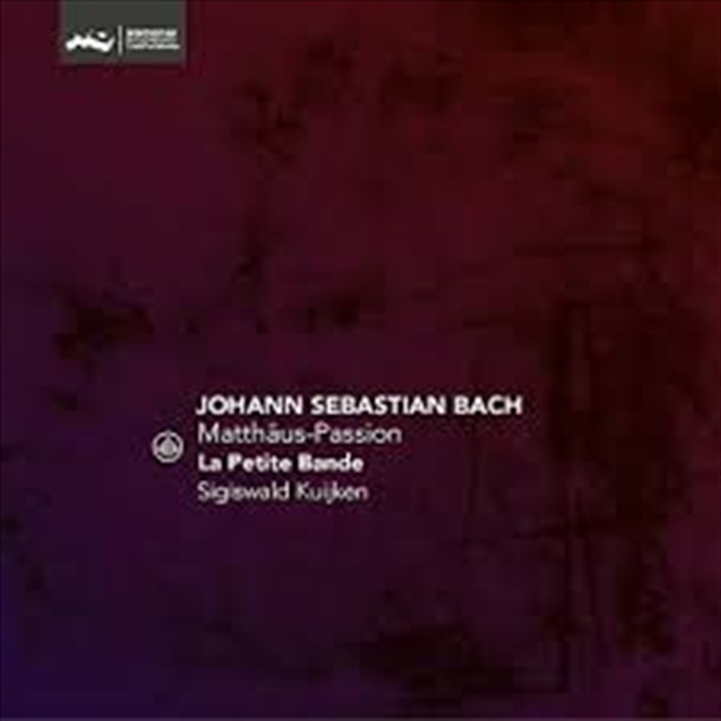 Matthaus Passion, Bwv 244/Product Detail/Classical
