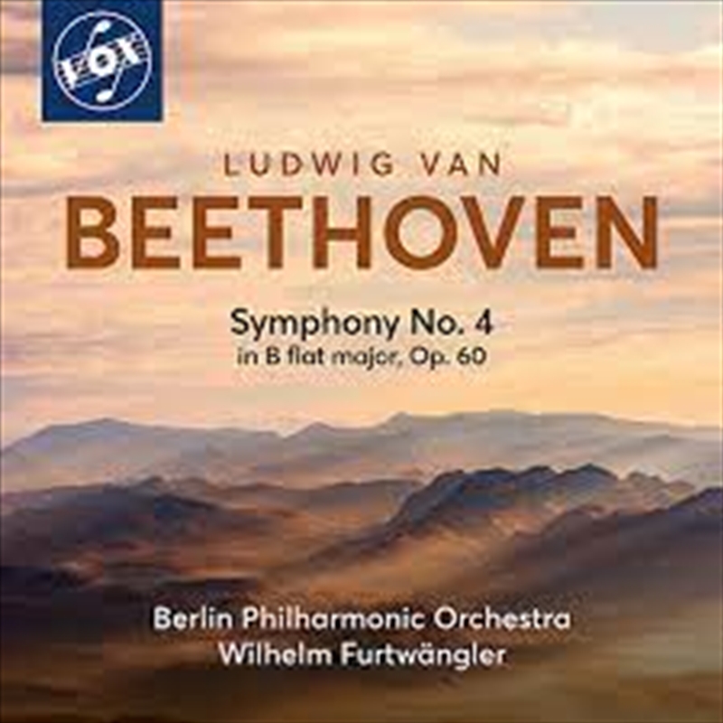 Symphony No 4 In B Flat Major/Product Detail/Classical