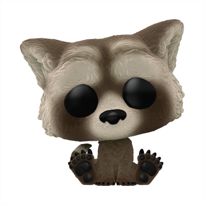 Guardians of the Galaxy: Vol. 3 - Baby Rocket (Flocked) US Exclusive Pop! Vinyl [RS]/Product Detail/Movies