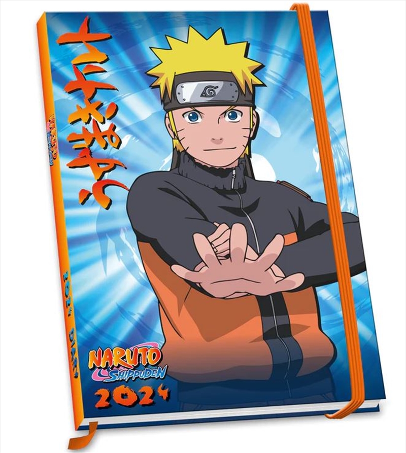 Naruto Shippuden 2024 A5 Casebound Diary/Product Detail/Calendars & Diaries