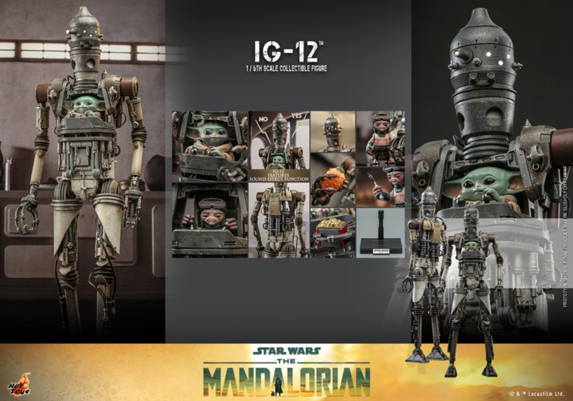 Star Wars: Mandalorian - IG-12 1:6 Scale Collectible Figure/Product Detail/Figurines