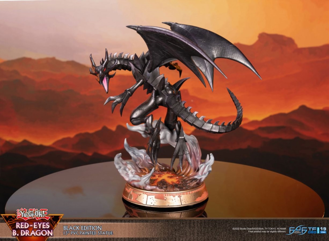 Yu-Gi-Oh! - Red Eyes Black Dragon (Black Edition) PVC Statue/Product Detail/Statues
