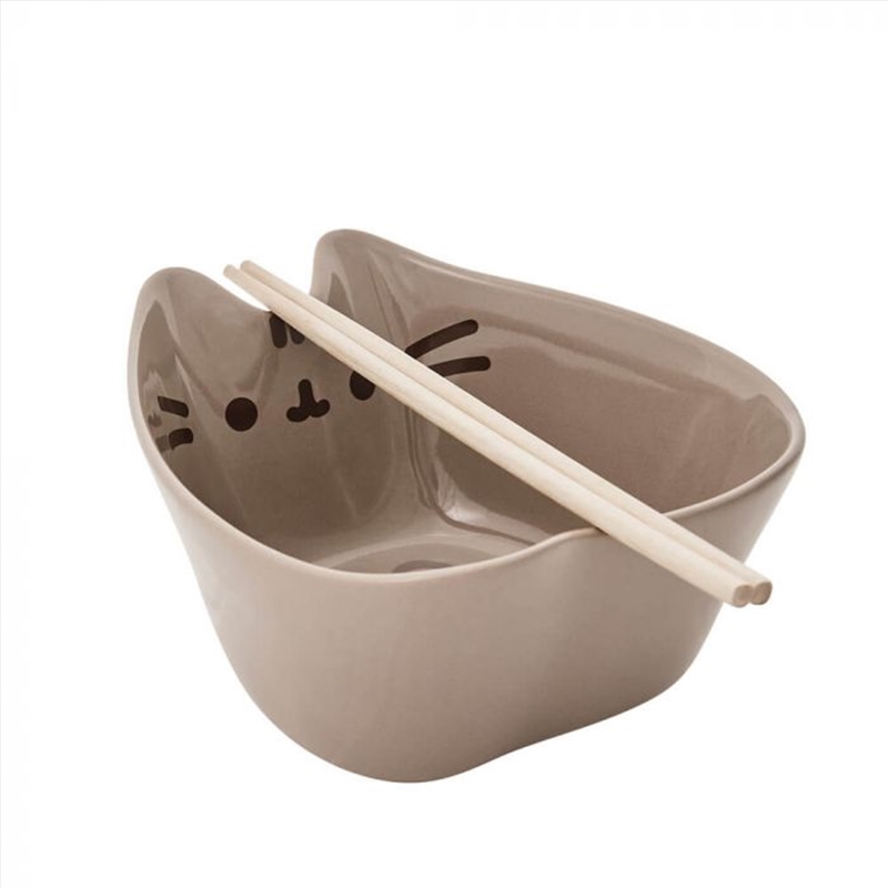 Pusheen Classic Bowl With Chopsticks/Product Detail/Diningware