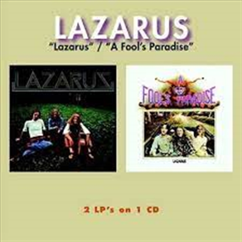 Lazarus / A Fool's Paradise (2On1) (2017 Reissue)/Product Detail/Rock