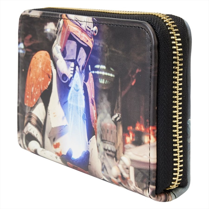 Loungefly Star Wars Episode 3: Revenge of the Sith - Scene Zip Around Wallet/Product Detail/Wallets