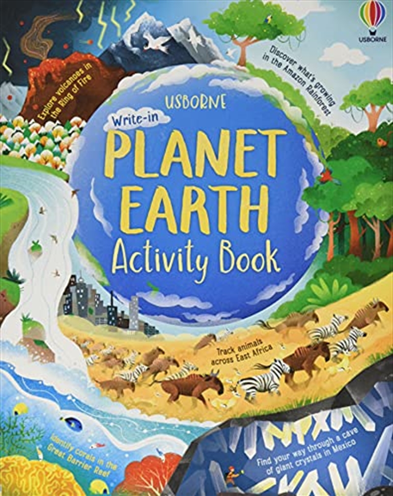 Planet Earth Activity Book/Product Detail/Kids Activity Books