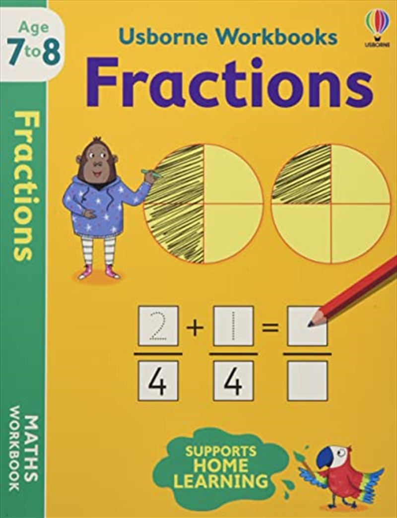 Usborne Workbooks Fractions 7-8/Product Detail/Maths