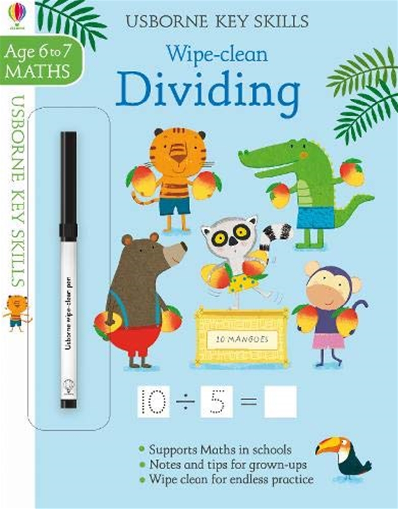 Wipe Clean Dividing 6-7/Product Detail/Maths