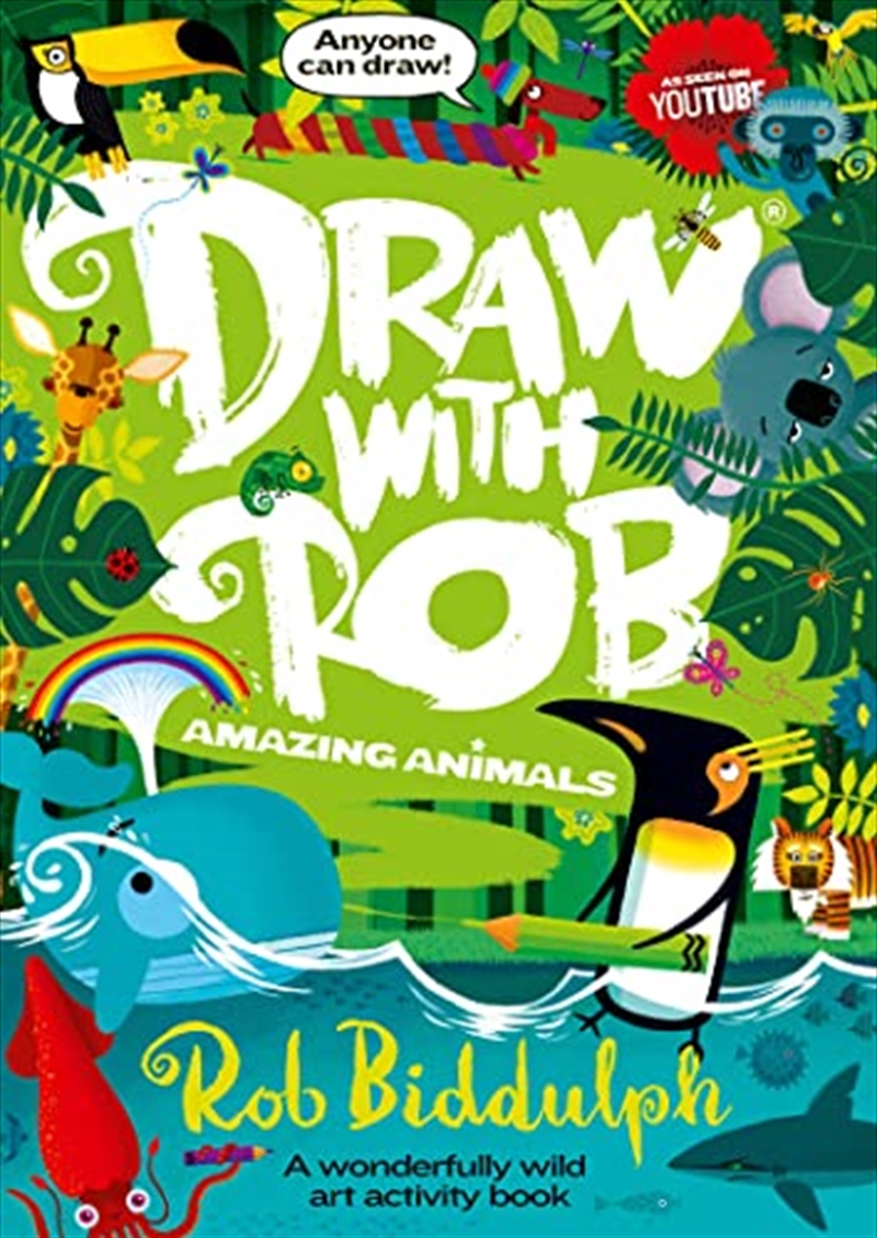 Draw With Rob: Amazing Animals: The Number One bestselling art activity book series from internet se/Product Detail/Early Childhood Fiction Books