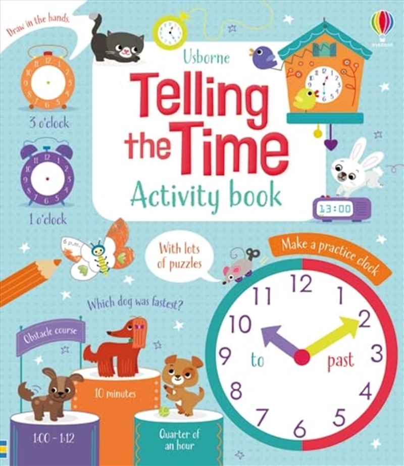 Telling The Time - Activity Book/Product Detail/Maths