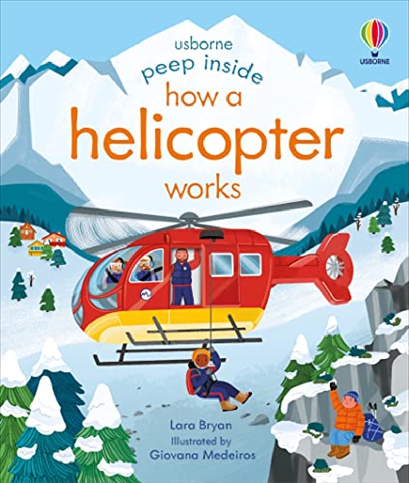 Peep Inside How A Helicopter Works/Product Detail/Early Childhood Fiction Books